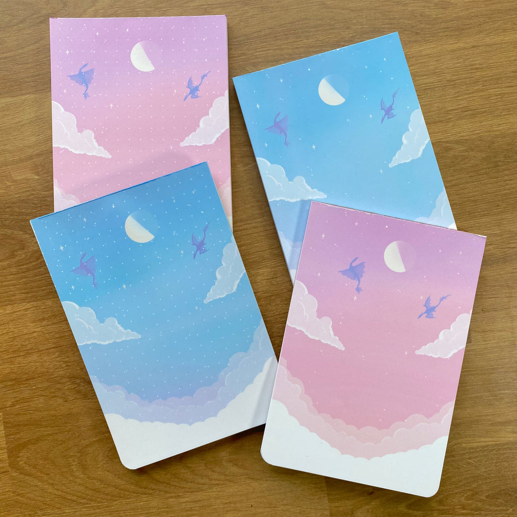 Dragon Starry Sky Notepad