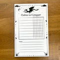 Habits to Conquer - Habit Tracking Notepad