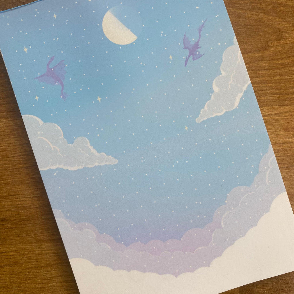 Dragon Starry Sky Notepad